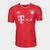 Camisa Bayern de Munique Home 20/21 s/nº Torcedor Adidas Masculina Vermelho, Branco
