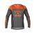 Camisa Blusa Camiseta De Motocross Off Road Trilha Sertões Grafite, Laranja