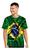 Camisa Blusa Camiseta Fc8550 Brasil Bandeira Patria Amada Verde
