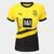 Camisa Borussia Dortmund Home 23/24 s/nº Torcedor Puma Feminina Amarelo, Preto