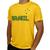 Camisa Brasil Estrela Penta Amarela - Masculino Amarelo