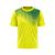 Camisa Brasil Regia Verde e Amarela - Infantil Verde, Amarelo