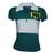 Camisa Brasil Rugby Liga Retrô Feminina  Verde M Verde