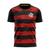 Camisa Braziline Flamengo Arbor Infantil Preto