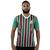 Camisa Braziline Fluminense Volcano Verde e Vermelho - Masculino Verde