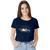 Camisa Camiseta BabyLook Feminina T-shirt 100% Algodão Carro Opala Colecionador 39 azul