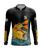 Camisa Camiseta de pesca proteção UV50+ SK21 Dourado Sk21 dourado