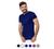 Camisa Camiseta Dry Fit Academia Treino Esportivo Fitness Azul, Marinho