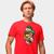 Camisa Camiseta Genuine Grit Masculina Estampada Algodão 30.1 Joker Simpsons Vermelho