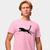 Camisa Camiseta Genuine Grit Masculina Estampada Algodão 30.1 Leopardo Rosa claro