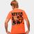 Camisa Camiseta Genuine Grit Masculina Estampada Algodão 30.1 Never Look Back Laranja