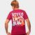 Camisa Camiseta Genuine Grit Masculina Estampada Algodão 30.1 Never Look Back Vinho