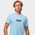 Camisa Camiseta Genuine Grit Masculina Estampada Algodão 30.1 Trust Azul claro