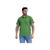 Camisa camiseta homens gola Polo Bolso Plus Size premium Verde musgo