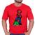 Camisa Camiseta Malha Algodão Unissex Super Mario Bross Filme Jogo Vermelho