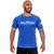 Camisa Camiseta Masculina Dry Fit Treino Academia Musculação Azul royal