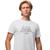 Camisa Camiseta Masculina Estampada Enfermagem 100% Algodão Fio 30.1 Penteado Branco