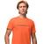 Camisa Camiseta Masculina Estampada Friends Fisioterapia 100% Algodão Fio 30.1 Penteado Laranja