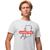 Camisa Camiseta Masculina Estampada Supreme Marketing 100% Algodão Fio 30.1 Penteado Branco