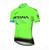 Camisa Ciclismo Astana Refactor Mangá Curta Verde