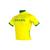 Camisa ciclismo ERT Elite Brasil edição limitada unissex Amarelo