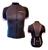 Camisa Ciclismo Feminina Refactor Targa Ziper Inteiro Preto, Lilás