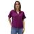 Camisa Cris Jeans Manga Curta Feminina Magenta