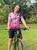 Camisa de Ciclismo feminina Rosa modelo OVER RISE AKALA Rosa