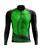 Camisa De Ciclismo Manga Longa Bike Pedal Ciclista Mtb Verde