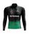 Camisa de Ciclismo Manga Longa Masculina Proteção UV50+ Com Bolsos Petronas preta