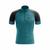 Camisa de Ciclismo Masculino Manga Curta MTB Ciclistas Verde capri