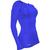 Camisa de compressão térmica feminina United Rash Guard tecnologia Fast Dry T FPS 50+ Azul