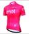 Camisa de  manga curta  para ciclismo e esportes ao ar livre unisex  Rosa