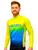 Camisa de  manga longa UV para ciclistas Limão