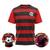 Camisa do Flamengo Original Masculina Listrada Braziline FC Vermelho