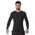 Camisa elite rash guard termica c/ proteção uv manga longa Preto