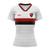 Camisa Feminina Flamengo Schoolers Oficial Licenciada Branco