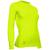 Camisa Feminina Térmica Stigli Pro Proteção Solar FPU 50 Manga Longa Aerodry Poliamida Amarelo fluorescente