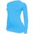 Camisa Feminina Térmica Stigli Pro Proteção Solar FPU 50 Manga Longa Luna Poliamida Azul claro