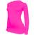 Camisa Feminina Térmica Stigli Pro Proteção Solar FPU 50 Manga Longa Luna Poliamida Rosa fluor