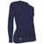 Camisa Feminina Térmica Stigli Pro Proteção Solar FPU 50+ Manga Longa Rash Guard Azul escuro