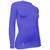 Camisa Feminina Térmica Stigli Pro Proteção Solar FPU 50+ Manga Longa Rash Guard Azul