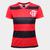 Camisa Flamengo 1995 n 10 - Edição Limitada Feminina Vermelho, Preto