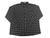 Camisa Flanela Manga Longa Xadrez Plus Size 5962, Masculina,  100% algodão Xadrez preta, Cinza