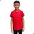 Camisa Gola Polo Infantil Camiseta Juvenil Masculina Menino Vermelho