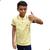 Camisa Gola Polo Infantil Camiseta Juvenil Masculina Menino Amarelo