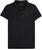 Camisa Gola Polo Infantil Juvenil Masculina Manga Curta Ogochi 7006001 Preto com preto