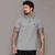 Camisa Gola Polo Masculina Básica Algodão Confort Cinza