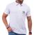 Camisa Gola Polo Masculina Básica Social Camiseta Para Homem Polo branca dn