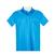 Camisa Gola Polo masculina com bolso Plus Size G1 ao G4 Azul claro